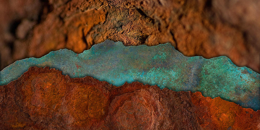 Rust Lanscape 2 Digital Art by WB Johnston