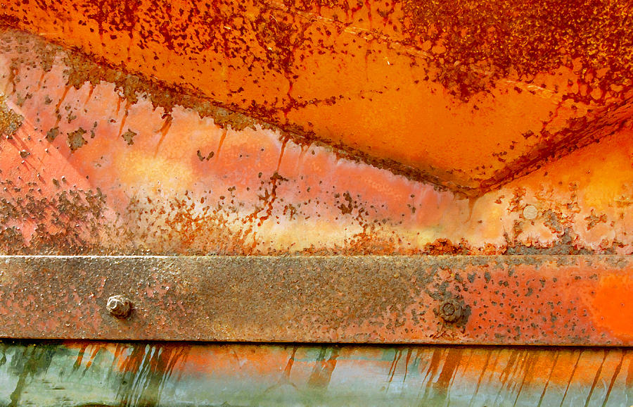 Rust on Rust Photograph by Barbara  White