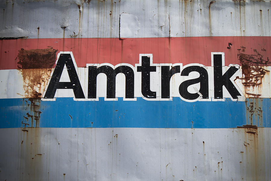 Rusted Amtrak Photograph