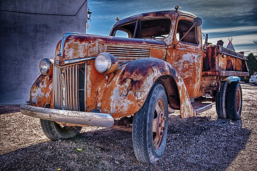 Rusted Classic 4 Photograph by Gareth Burge Photography - Fine Art America