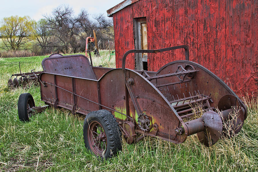 Rusted Deere Photograph by Alana Thrower