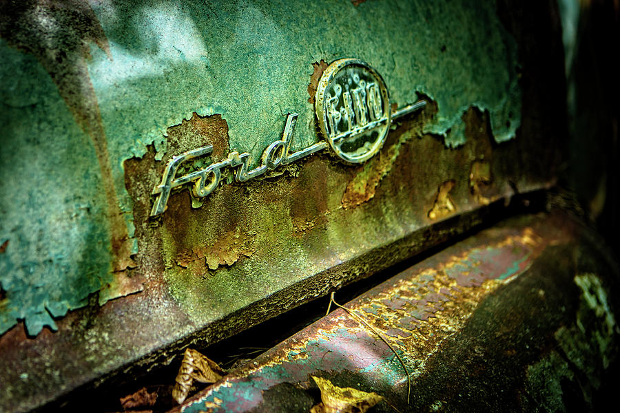 Rusted Ford Photograph by Rod Kaye