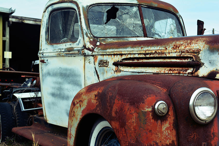 Rusted Ford Truck Photograph by Koelker Images - Fine Art America