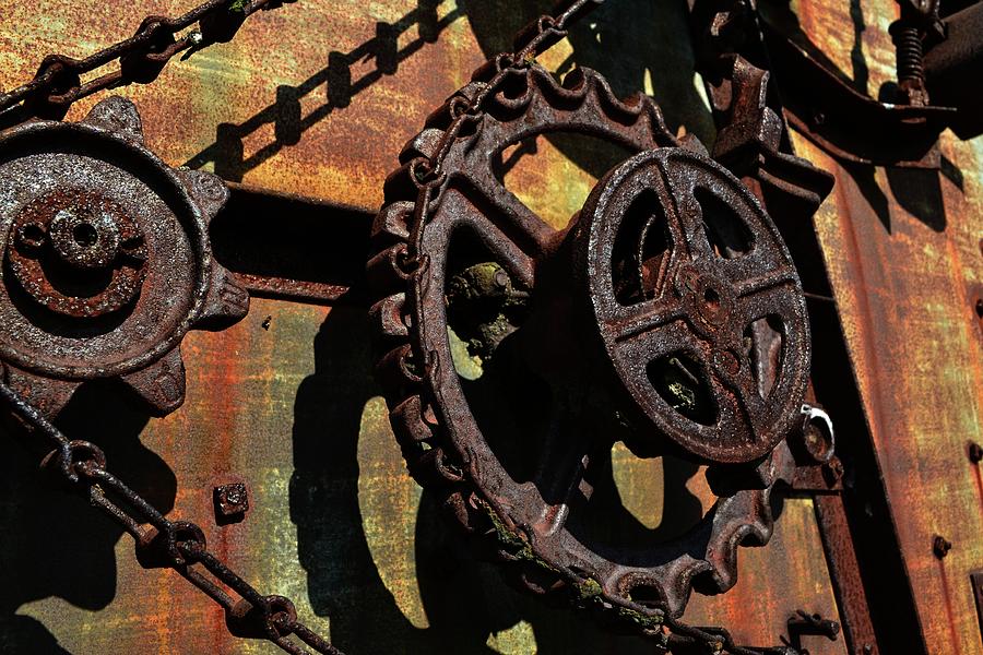 Rusted Gears Photograph by Michelle Calkins