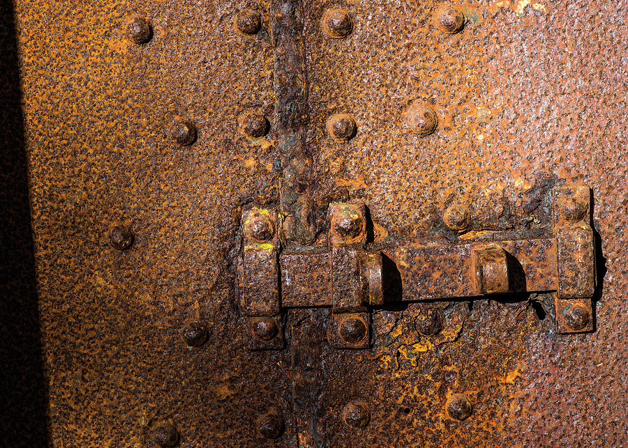 Rusted Latch Photograph by Robert Potts