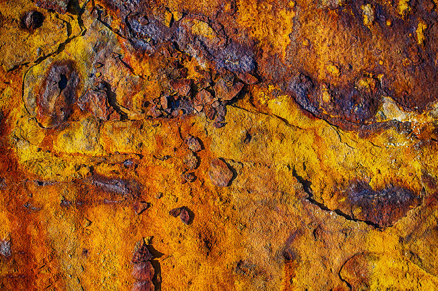 Rusted Metal Surface Photograph