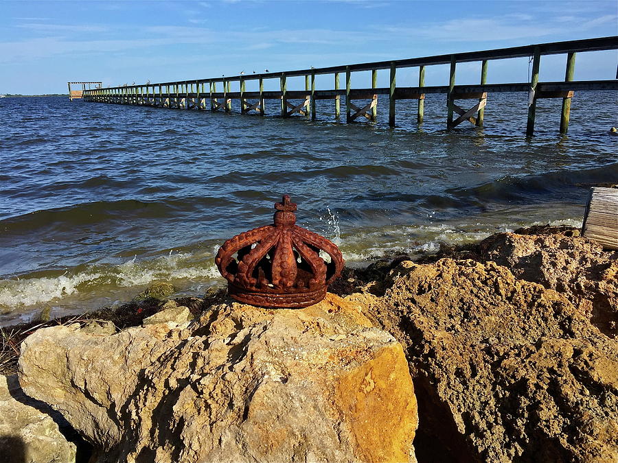 Rusted Royal Crown Photograph by Denise Mazzocco