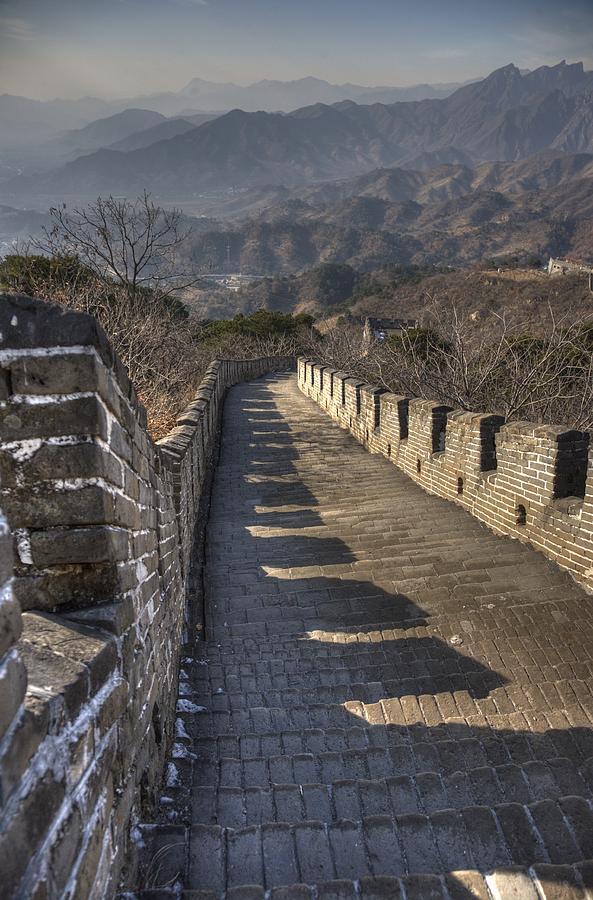 Rusti  Great Wall HDR Photograph by Matthew Bamberg