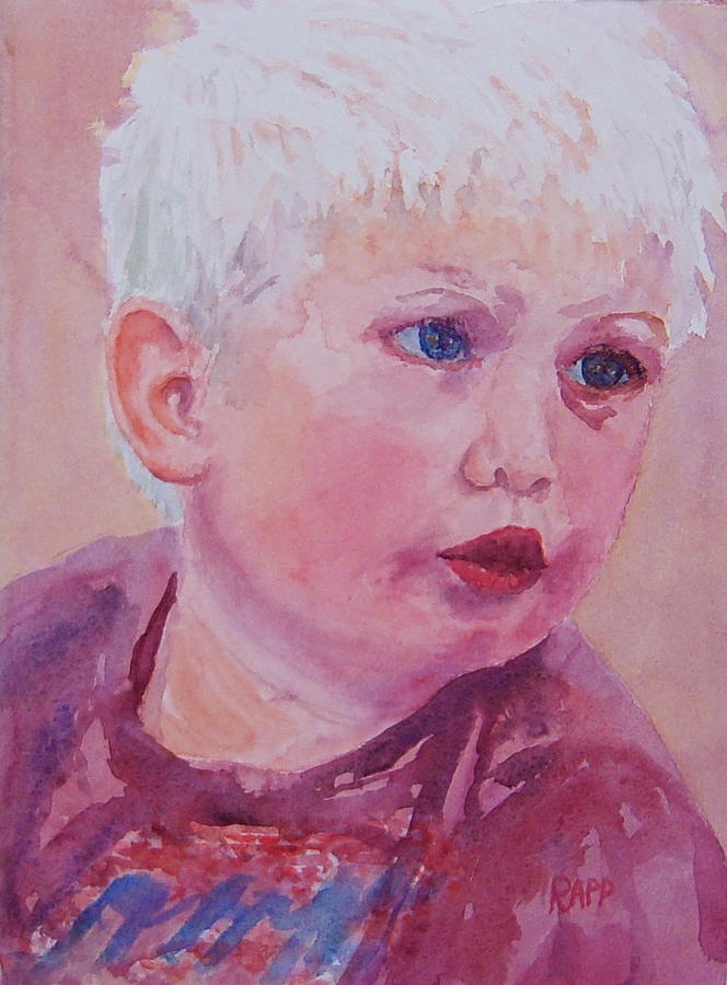 Figure Painting - Rustibus by Jan Rapp Figure Painting - Rustibus by Jan Rapp