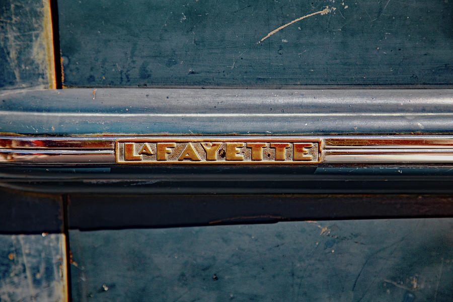 Rustic 38 Nash LaFayette Side Emblem Photograph by Kevin Anderson ...