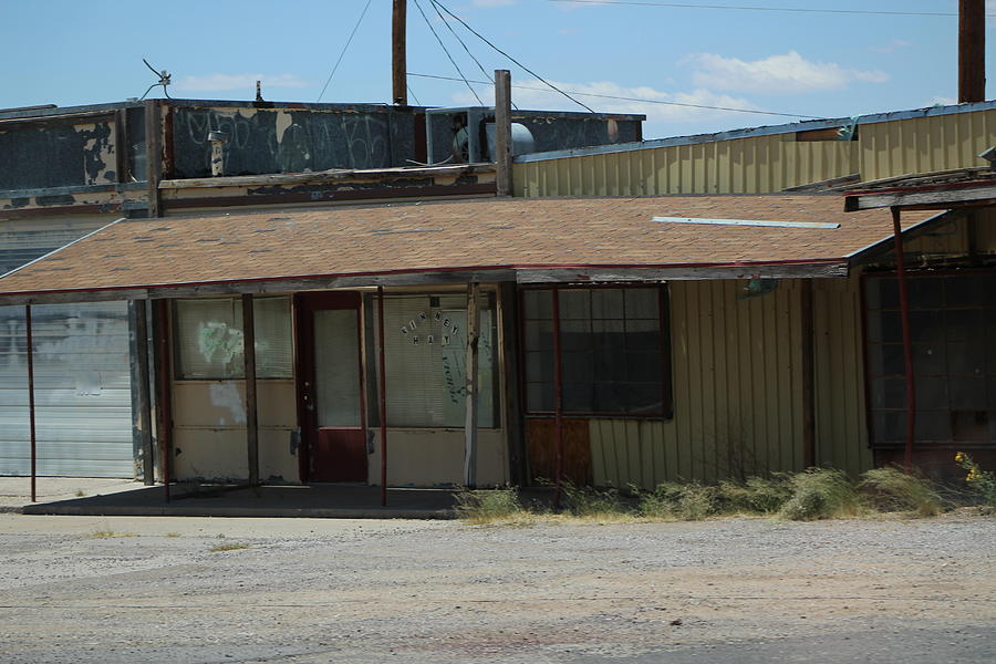 Rustic Abandoned Building on the Road in New Mexico Photograph by Colleen Cornelius