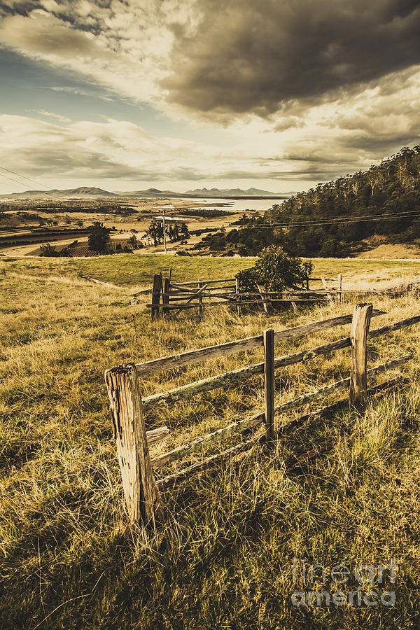 Rustic and weathered farm view  Photograph by Jorgo Photography