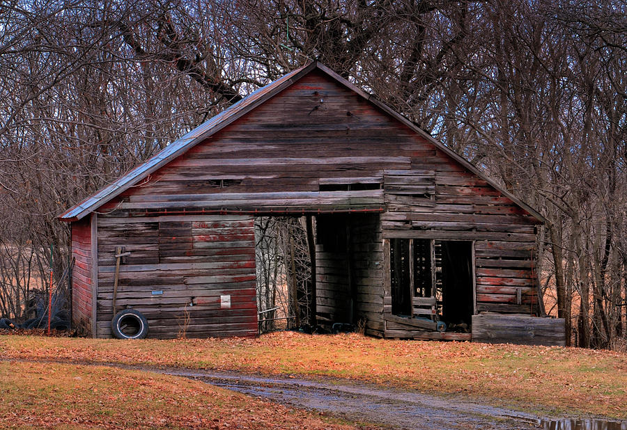 Rustic Barn Photograph by Don Wolf