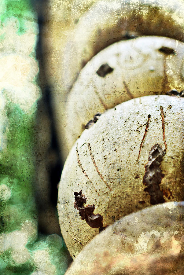 Ball Photograph - Rustic Ceramic Balls by Valmir Ribeiro