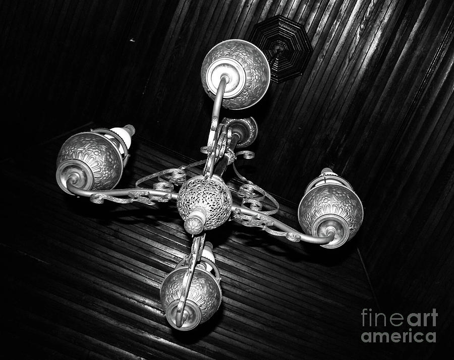Rustic Chandelier Photograph by Kevin Gladwell