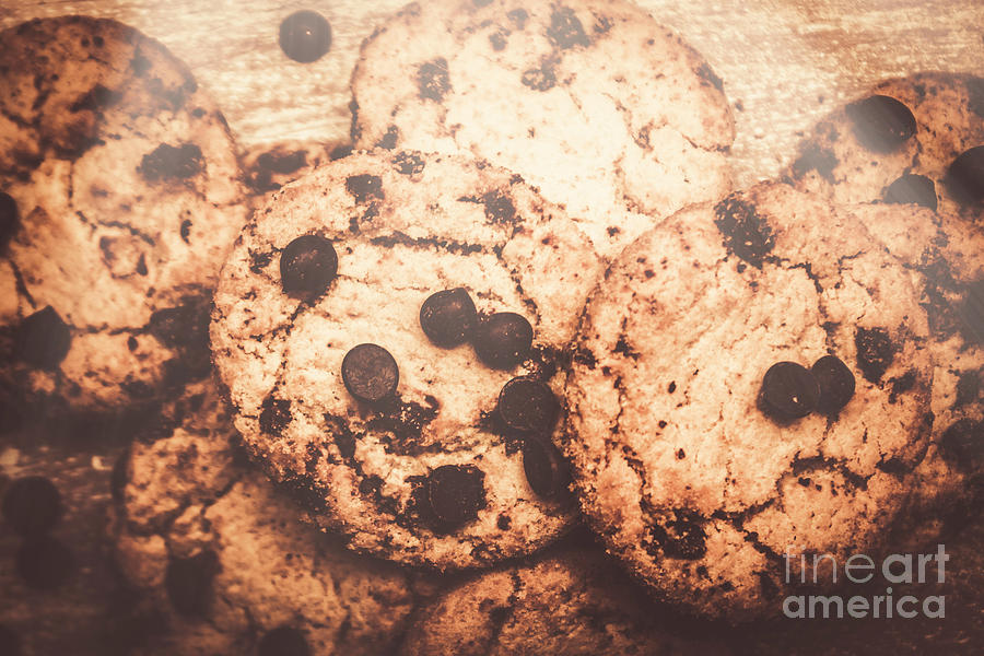 Rustic chocolate chip cookie snack Photograph by Jorgo Photography