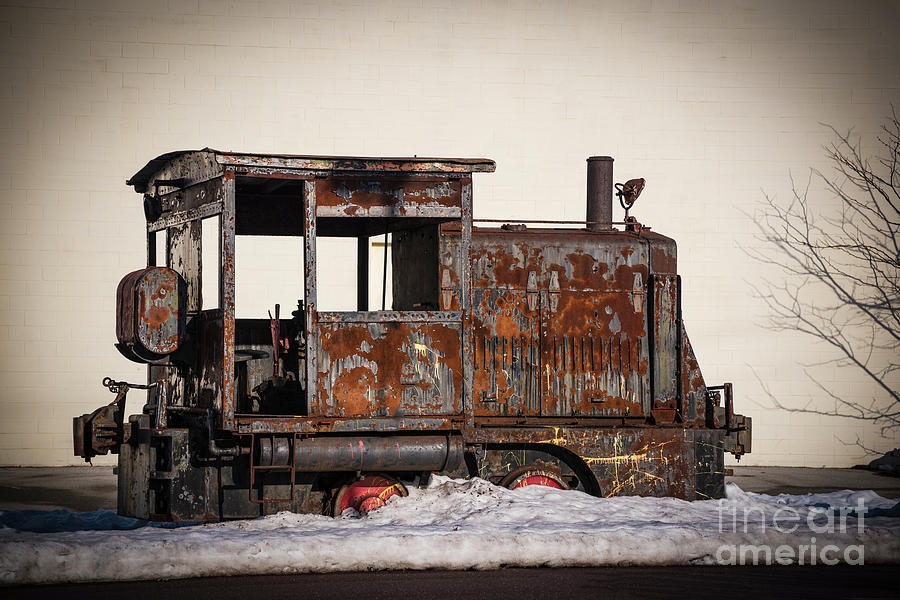 Rustic Engine 3 Photograph by Judy Wolinsky