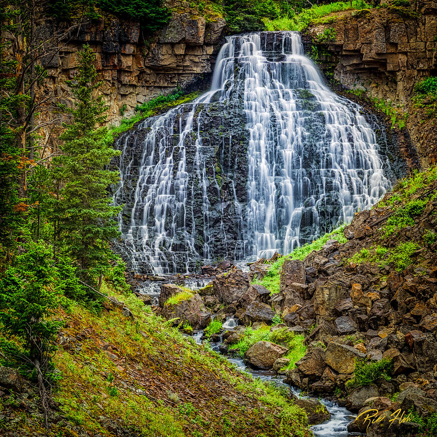 Rustic Falls  Photograph by Rikk Flohr