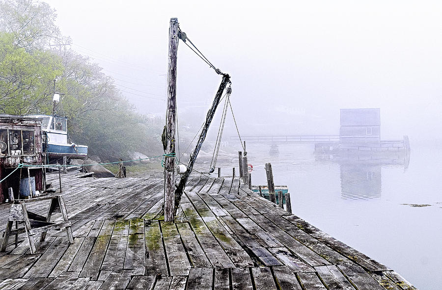 Rustic Fishing Dock  Photograph by Marty Saccone
