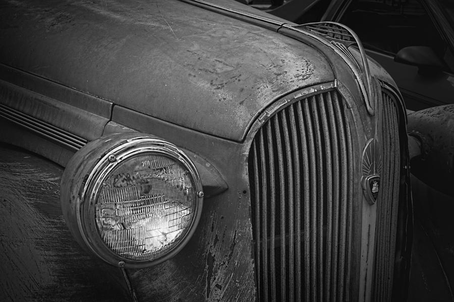 Rustic Plymouth B and W Photograph by Nick Gray - Fine Art America