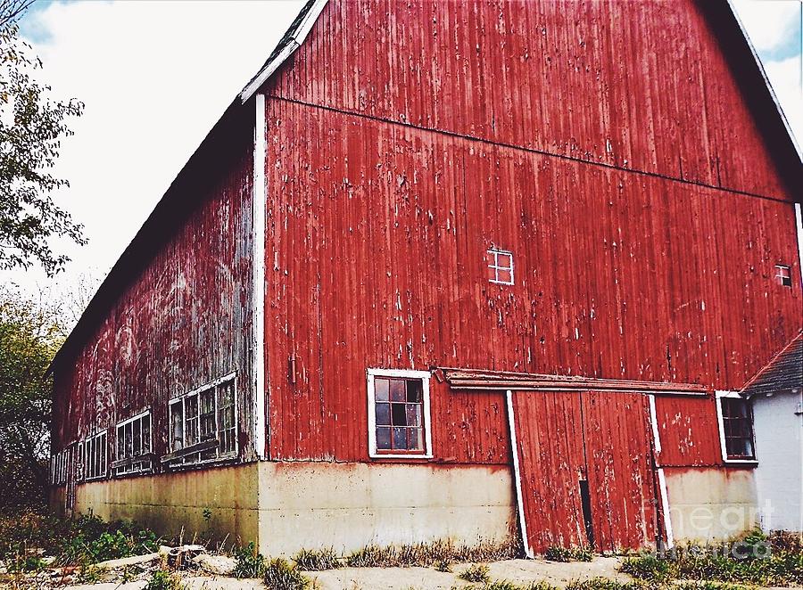 Rustic Red Barn Photograph By Clare Panopoulos Fine Art America   Rustic Red Barn Clare Panopoulos 