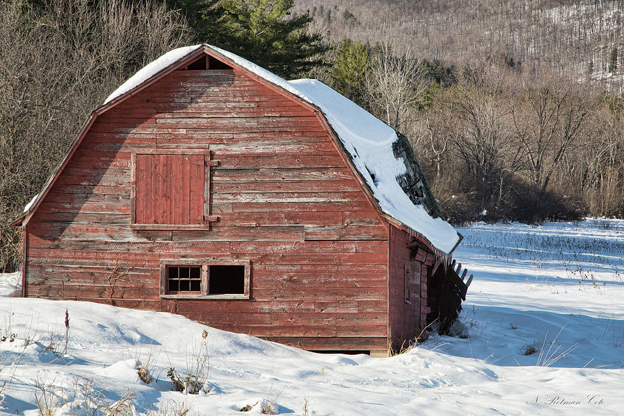 Rustic Red Barn Photograph by Natalie Rotman Cote