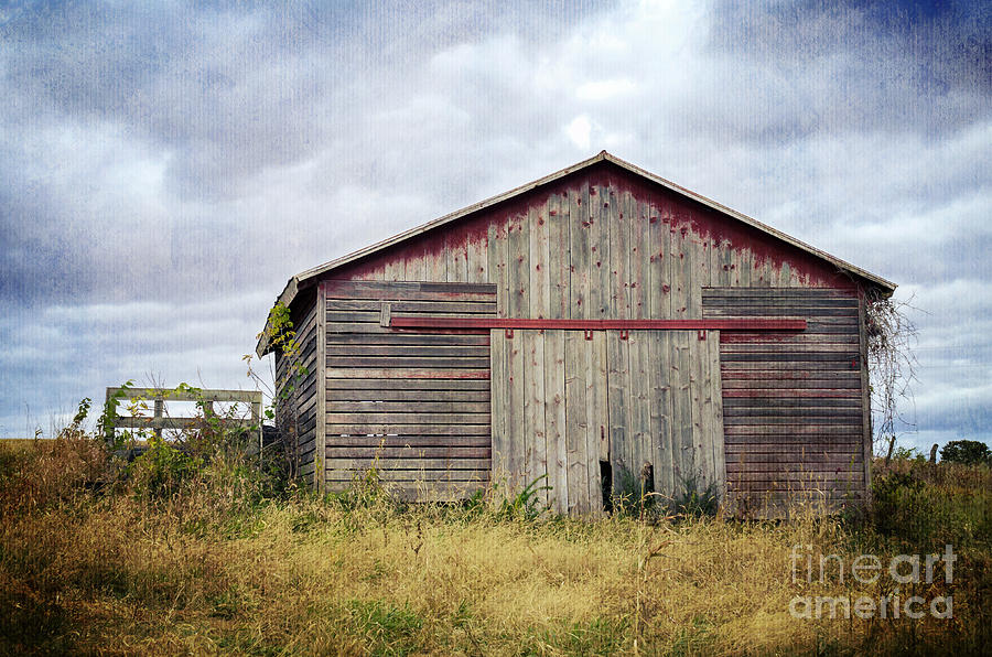 Rustic Red Barn Photograph by Tamara Becker