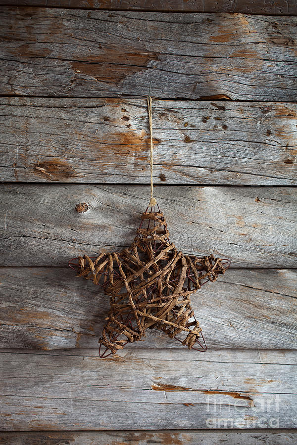 Rustic star Photograph by Kati Finell