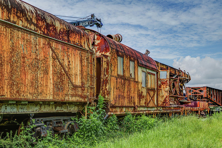 Rustic Train Photograph by Michelle Wittmer-Grabowski