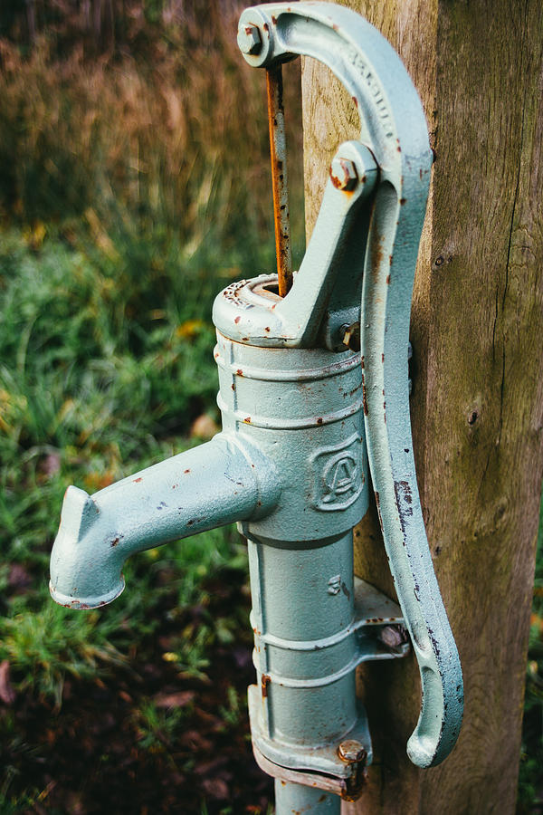 Rustic Water Pump Photograph by Pati Photography