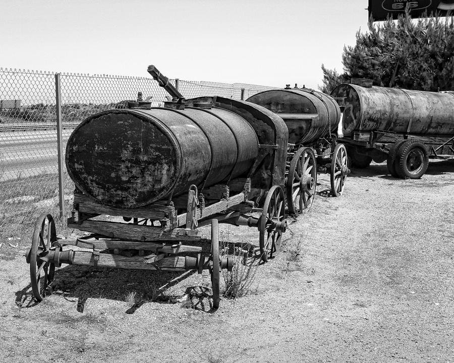 Rustic Water Wagon Photograph by Gene Parks