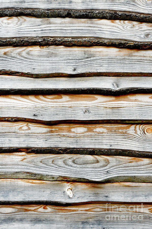 Rustic wood background Photograph by Tom Gowanlock