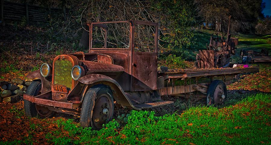 Rusting Away In California Photograph by Mountain Dreams