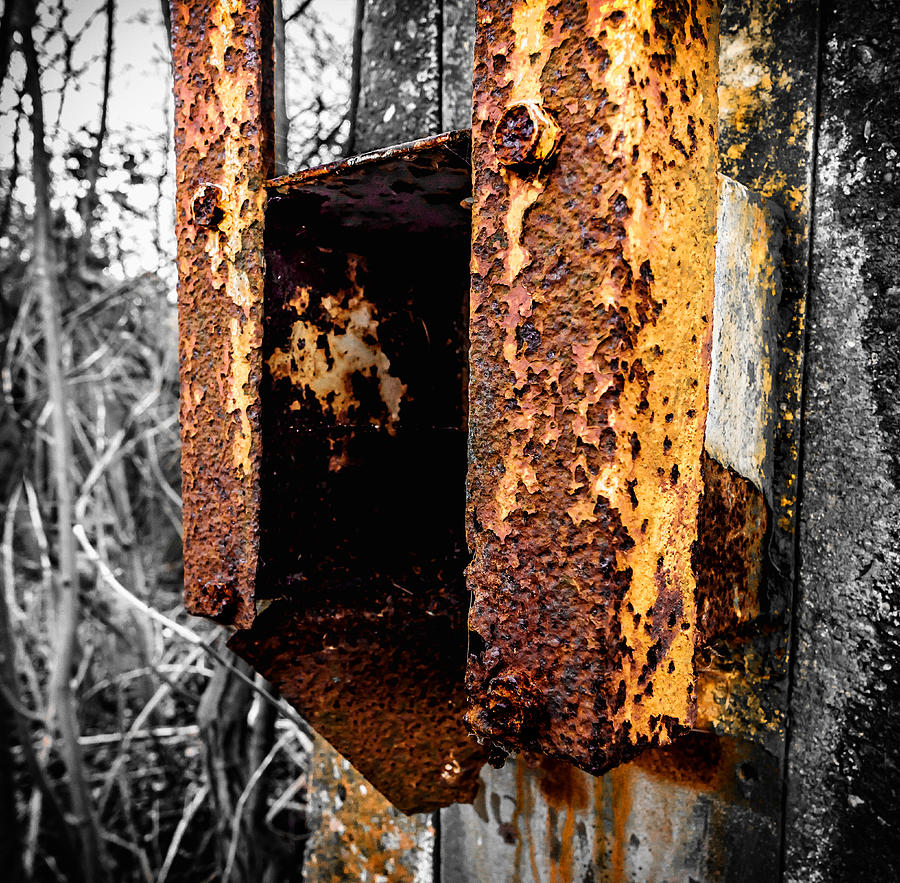Rusting Away Photograph by Nick Bywater