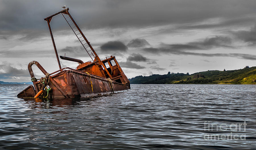 Rusting Away Photograph by Steven Reed