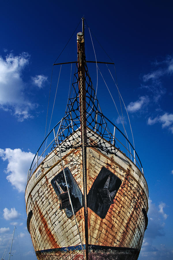 Rusting boat Photograph by Stelios Kleanthous
