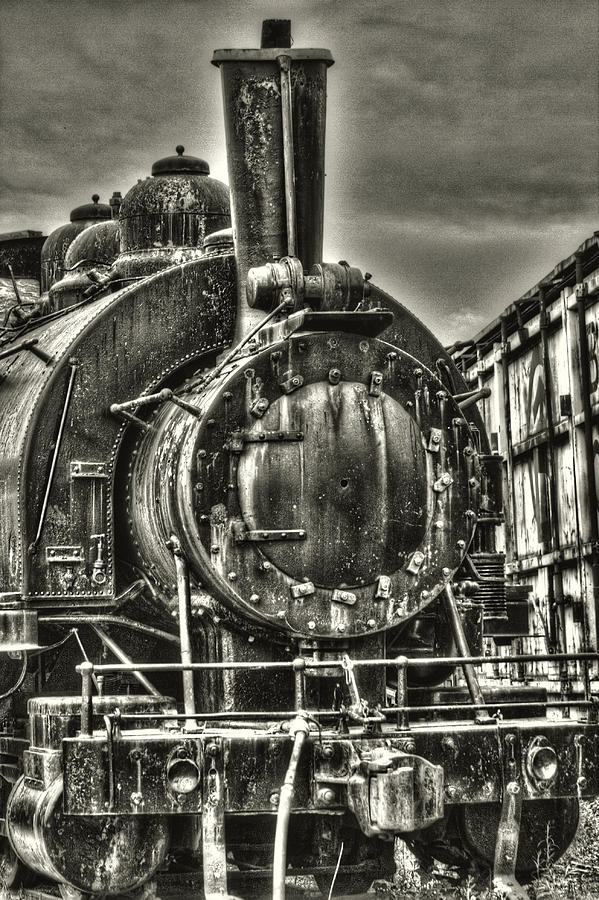 Rusting Locomotive Photograph