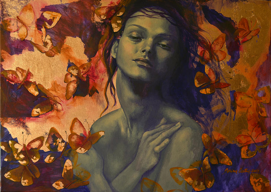 Rustle Painting by Dorina  Costras