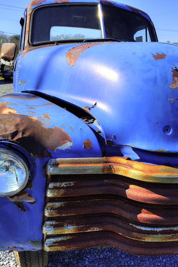 Rusty Blue Truck Photograph by FineArtRoyal Joshua Mimbs | Fine Art America