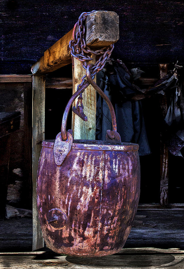 Rusty Bucket Photograph by Armando Picciotto