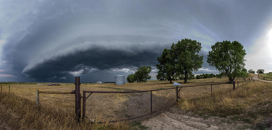 Panorama Photograph - Rusty Cage Pano  by Aaron J Groen