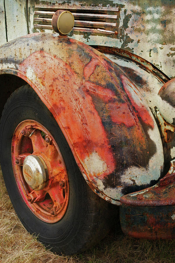 Rusty Car Photograph by Inge Riis McDonald
