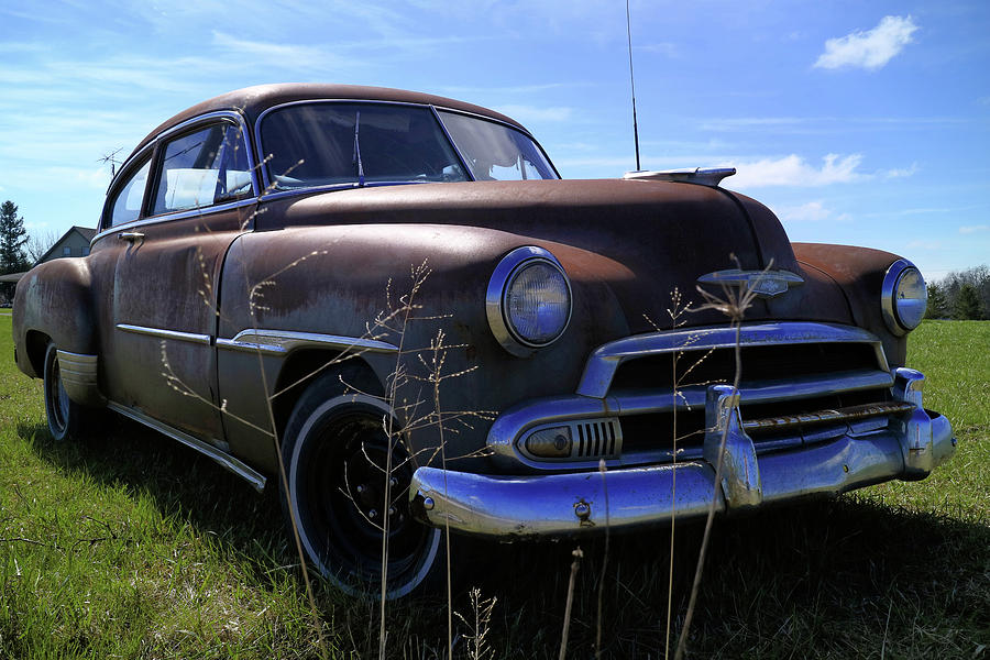 Rusty Chevy Fleetline Photograph by Scott Kingery