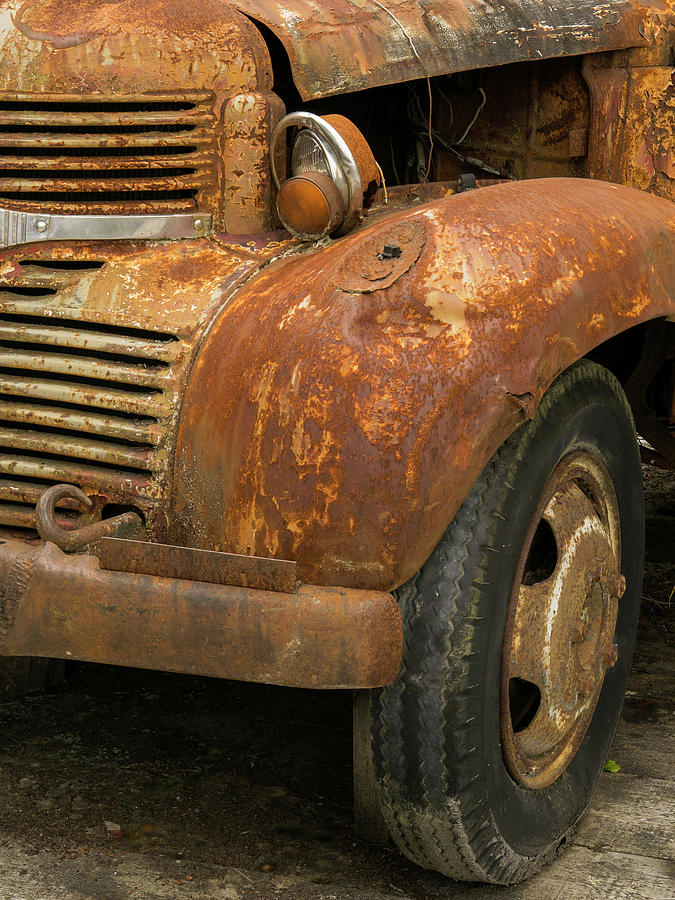 Rusty Dodge - 365-106 Photograph by Inge Riis McDonald