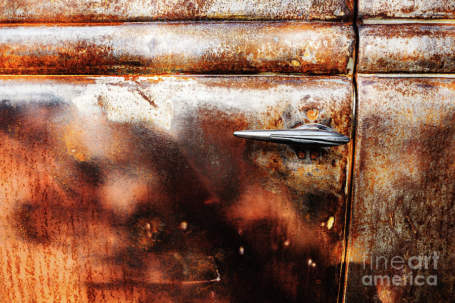 Red Rust Door  Photograph by M G Whittingham