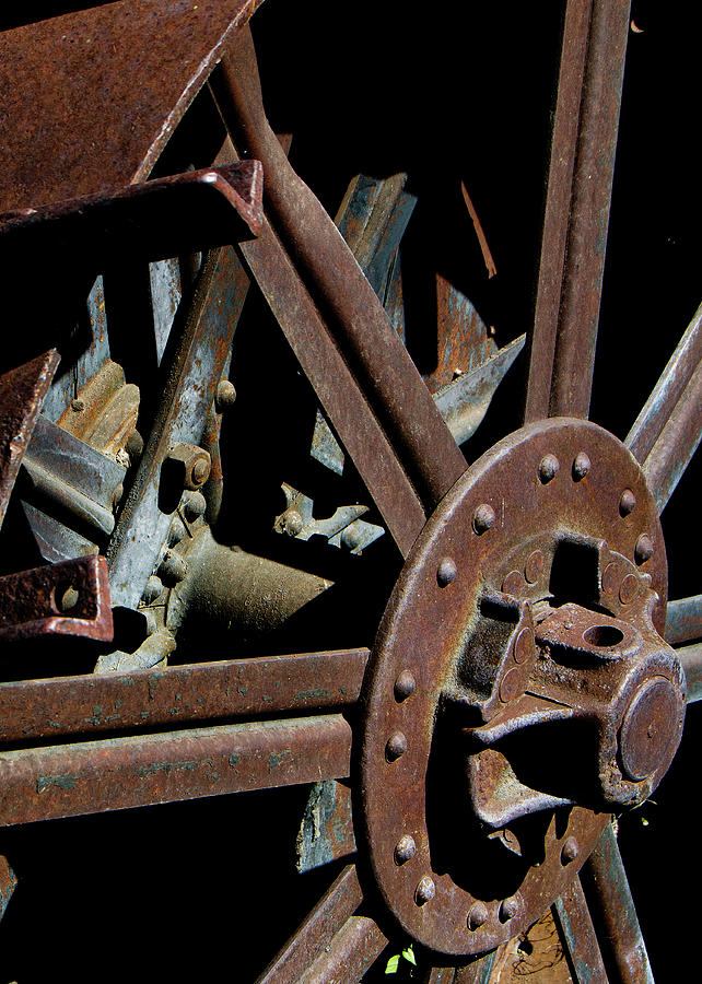 Rusty Farm Machine 9 Photograph by Doug Matthews