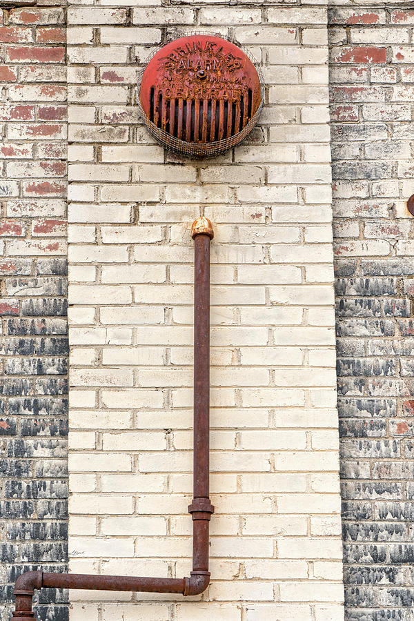 Rusty Fire Bell Photograph by Sharon Popek