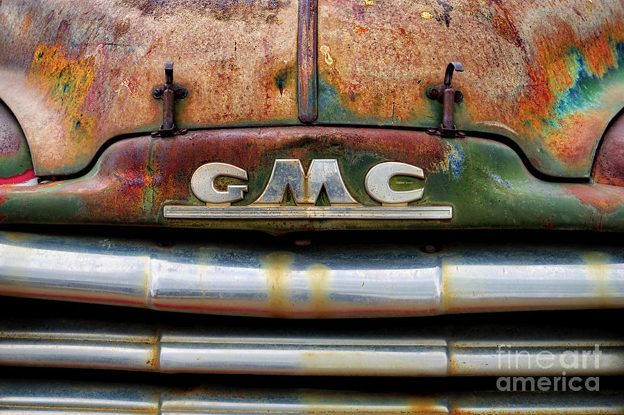 Rusty GMC Truck Photograph by Jerry Fornarotto