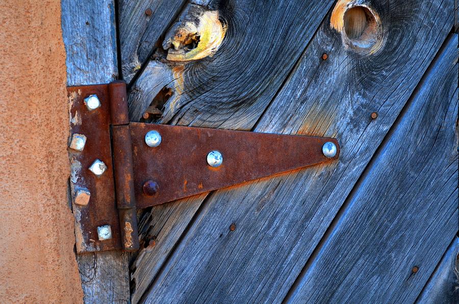 Rusty Hinge Photograph by Dan Vallo - Fine Art America