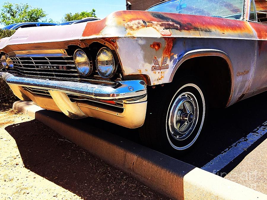 Impala Digital Art - Rusty Impala by Sue M Marshall Impala Digital Art - Rusty Impala by Sue M Marshall